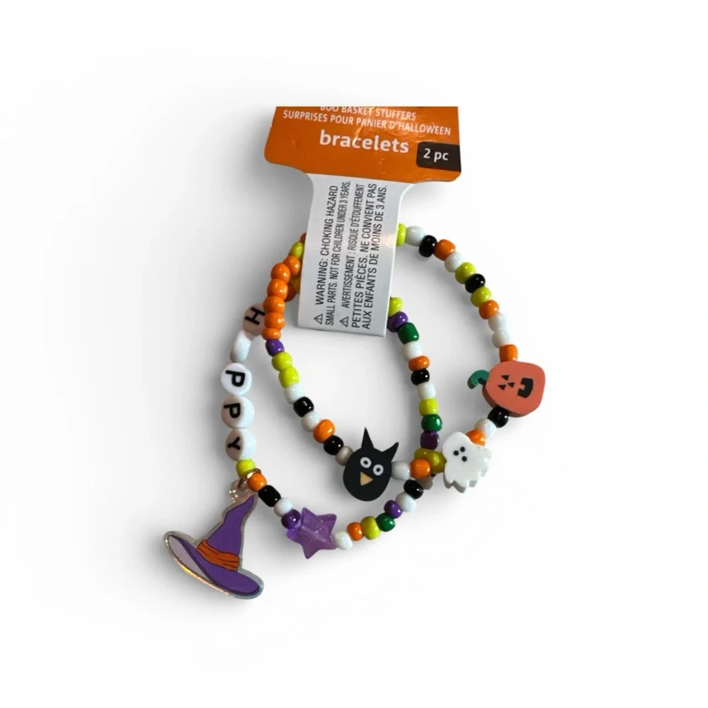 Halloween Themed Brooches and Bracelets Lot, NWT